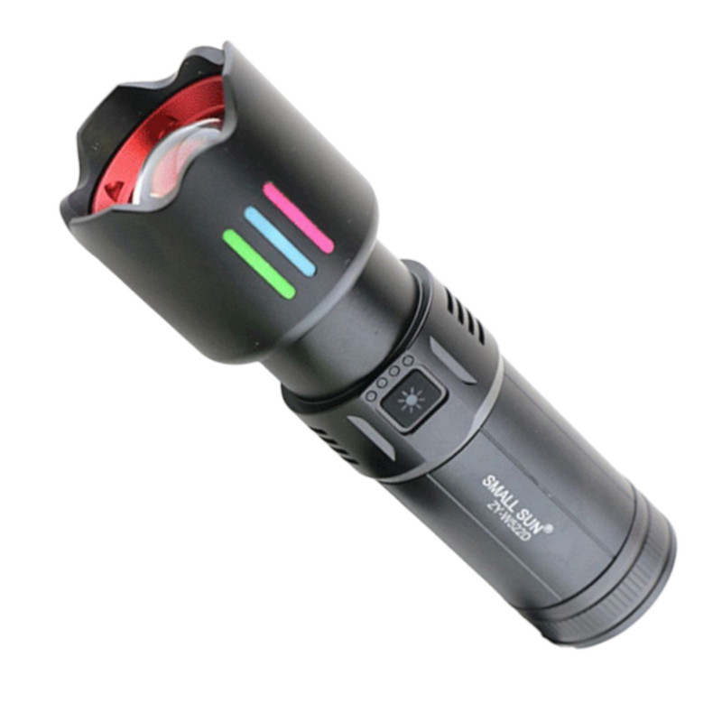چراغ قوه دستی اسمال سان مدل W522D با رنگ‌ نور مهتابی
