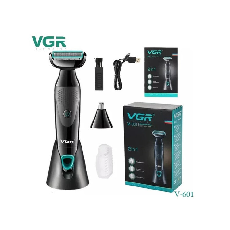 بادی گروم | ماشین اصلاح موی صورت و بدن وی جی ار مدل V-601