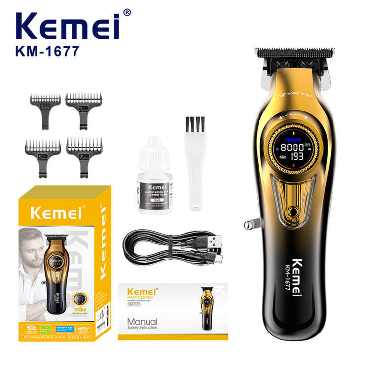 ماشین اصلاح موی سر و صورت کیمی (اصل) KEMEI مدل km-1677