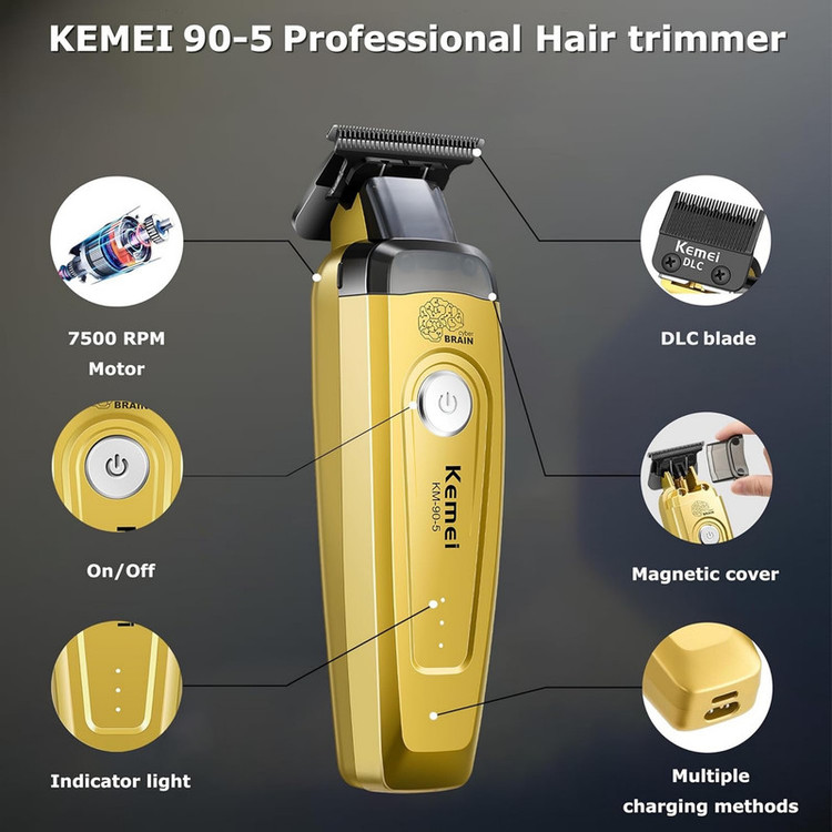 ماشین اصلاح موی سر و صورت شارژی کیمی مدل km-90-5