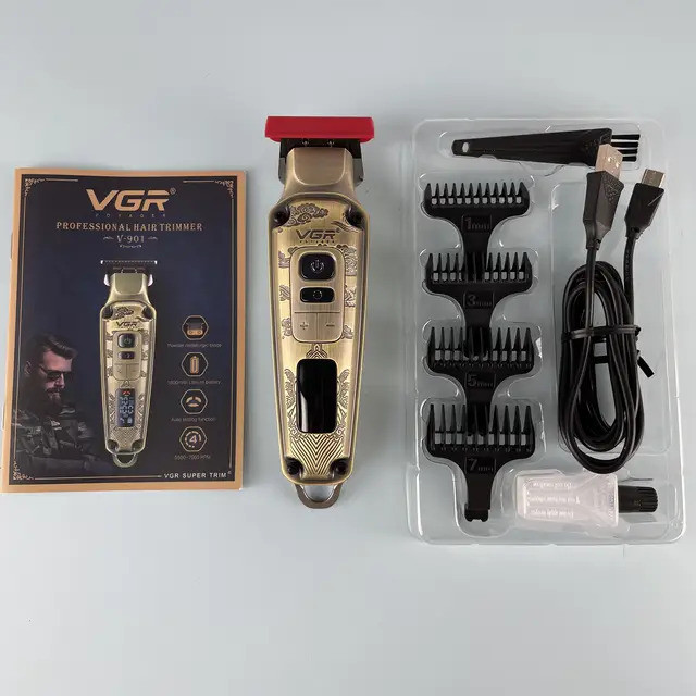 ماشین اصلاح موی سر و صورت وی جی ار (اصل) VGR مدل V-901
