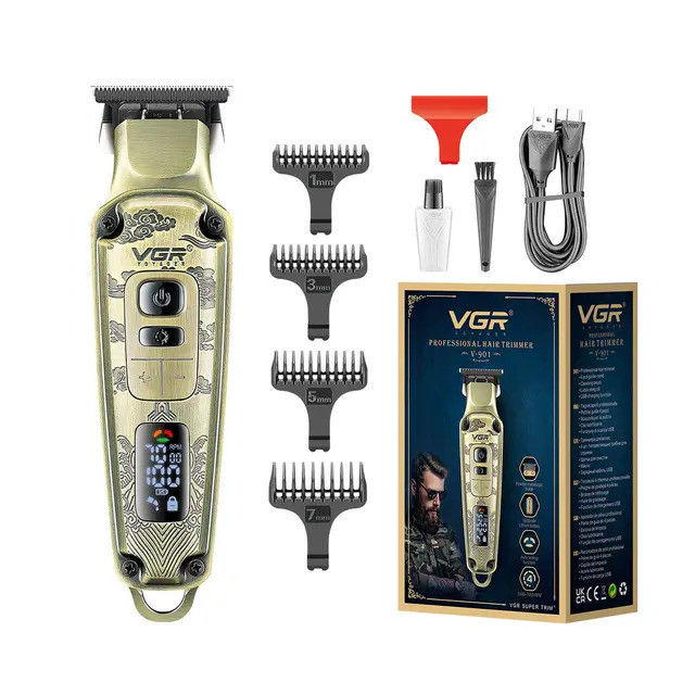 ماشین اصلاح موی سر و صورت وی جی ار (اصل) VGR مدل V-901