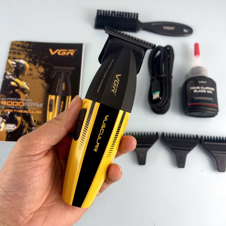 ماشین اصلاح موی سر و صورت شارژی وی جی ار مدل V-285t