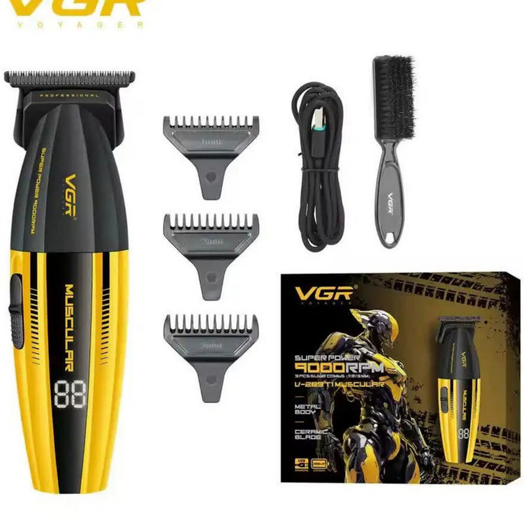 ماشین اصلاح موی سر و صورت شارژی وی جی ار مدل V-285t