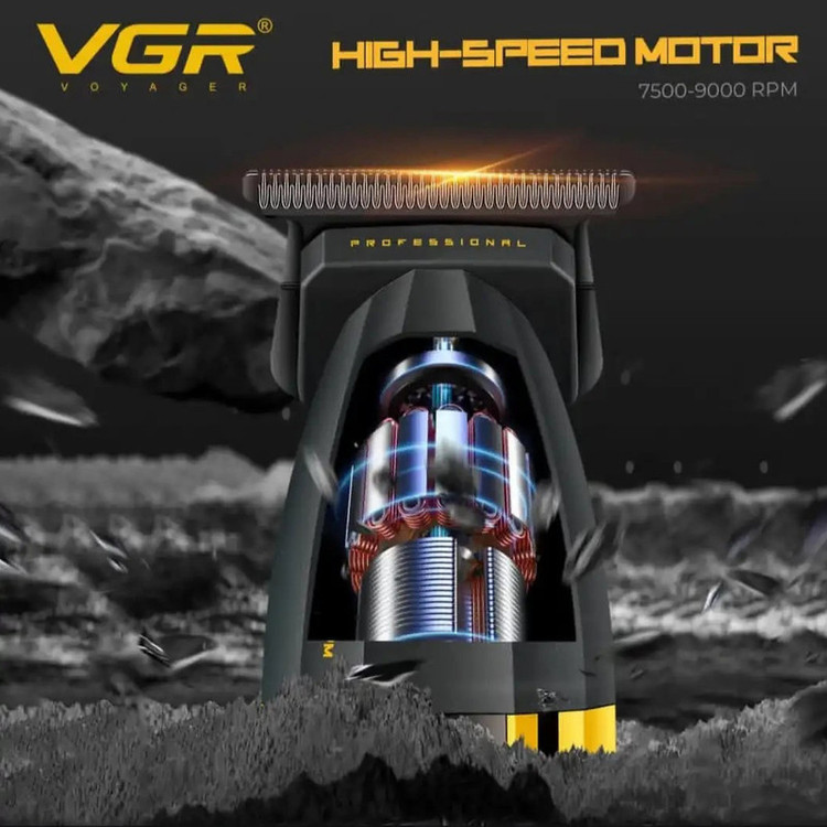 ماشین اصلاح موی سر و صورت شارژی وی جی ار مدل V-285t