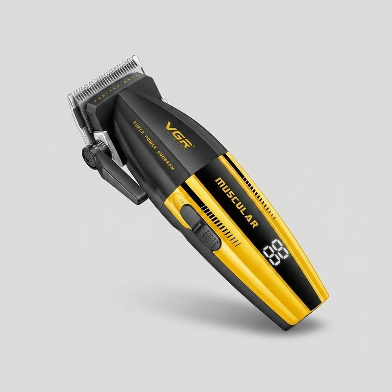 ماشین اصلاح موی سر و صورت شارژی وی جی ار (اصل) مدل V-285