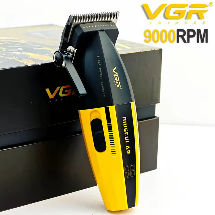 ماشین اصلاح موی سر و صورت شارژی وی جی ار (اصل) مدل V-285