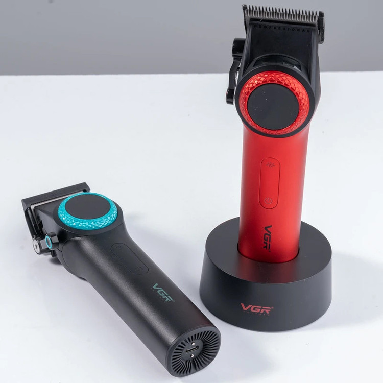 ماشین اصلاح موی سر و صورت شارژی وی جی ار (اصل)مدل V-001(Stars)