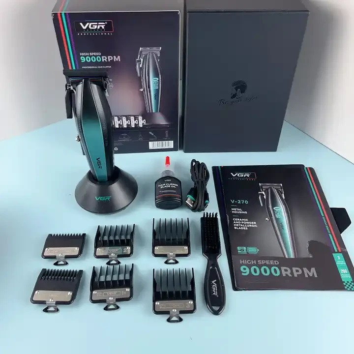 ماشین اصلاح موی سر و صورت وی جی ار (اصل) VGR مدل v-270