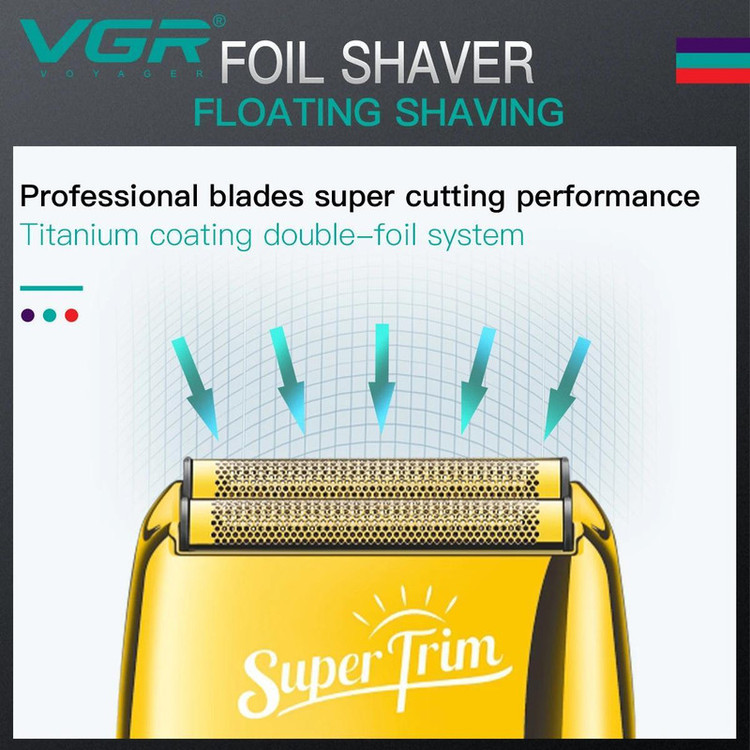 شیور صفرزن ماشین اصلاح موی سر و صورت وی جی ار مدل V-332