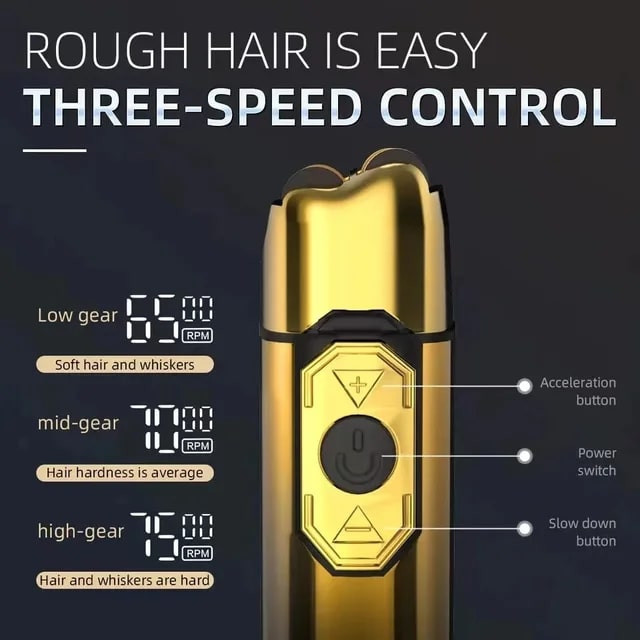 شیور صفرزن ماشین اصلاح موی صورت کیمی(اصل) KEMEI مدل Tx10