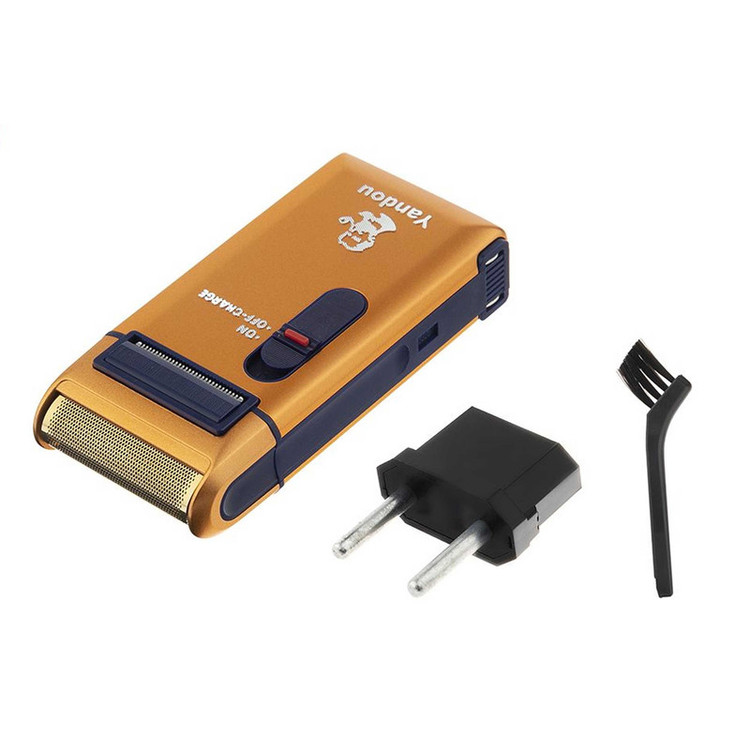 شیور صفرزن ماشین اصلاح موی صورت یاندو مدل SV-316U با تیغه تیتانیوم، باتری لیتیوم یونی قابل شارژ، استفاده بیسیم تا 30 دقیقه، بدنه ضد آب و طراحی جمعوجور مناسب مسافرت و خط زن مخفی
