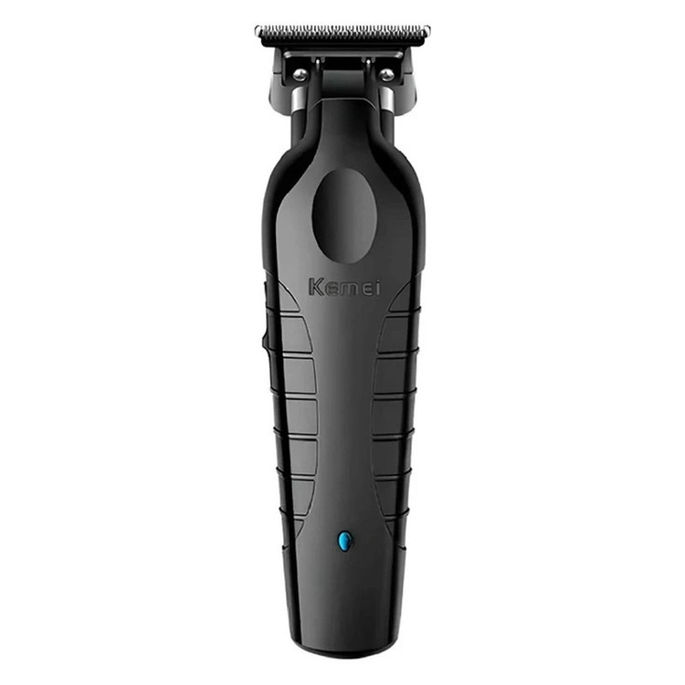 ماشین اصلاح موی صورت کیمی مدل KM-2299 با تیغه کربن استیل، باتری 1200 میلیآمپر ساعت، شارژ سریع 3 ساعته با USB Type-C، طراحی ارگونومیک و 3 شانه تنظیم طول مو