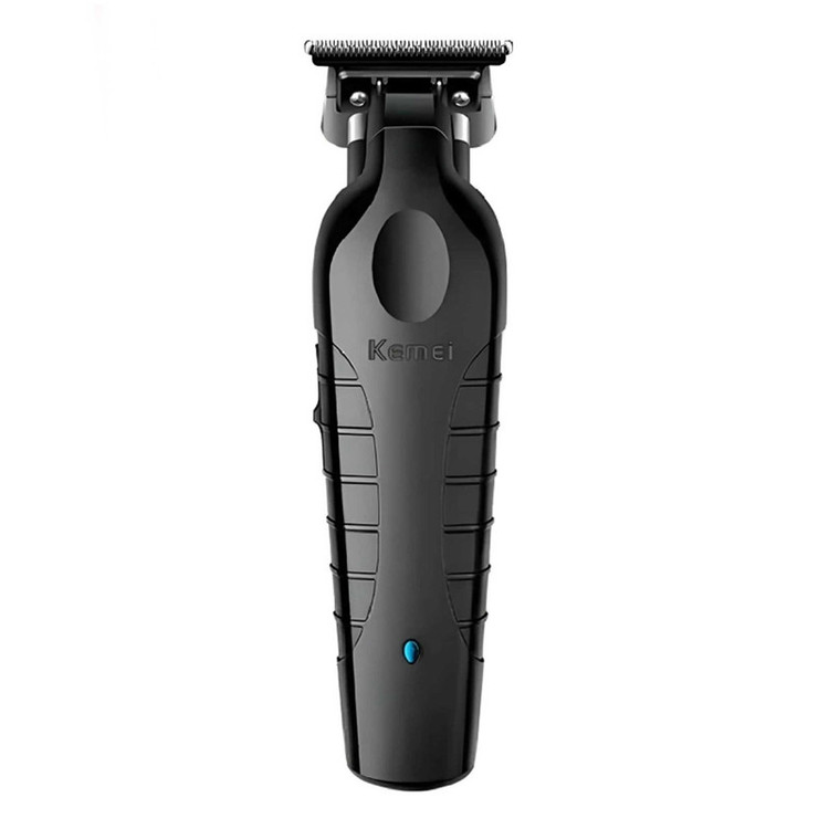 ماشین اصلاح موی صورت کیمی مدل KM-2299 با تیغه کربن استیل، باتری 1200 میلیآمپر ساعت، شارژ سریع 3 ساعته با USB Type-C، طراحی ارگونومیک و 3 شانه تنظیم طول مو