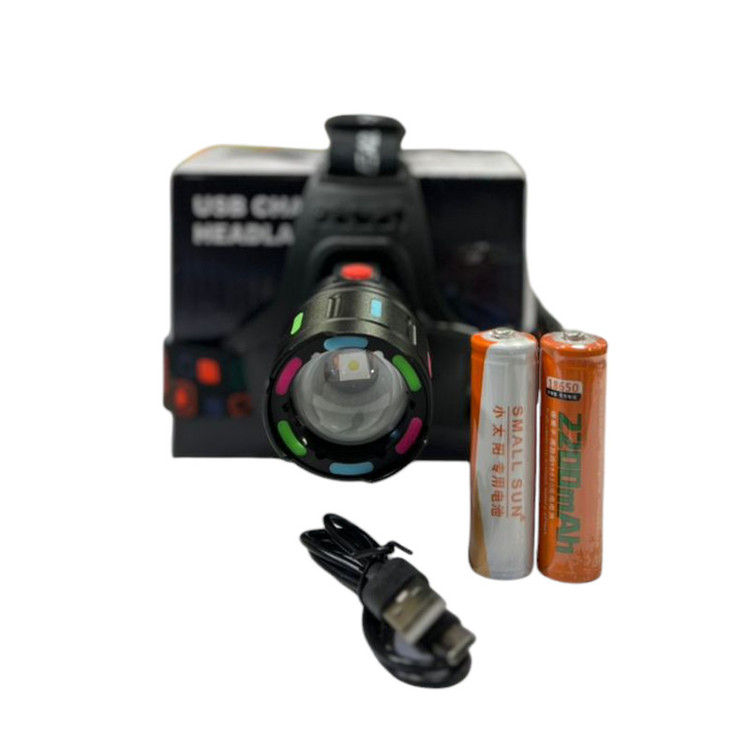 چراغ پیشانی اسمال سان مدل sy-8087 با نور مهتابی