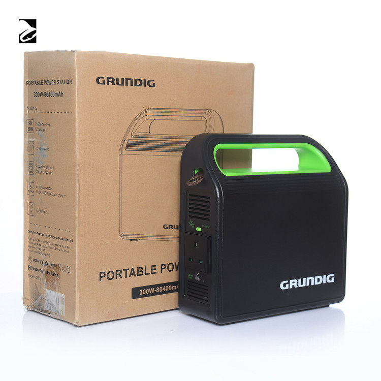 پاور استیشن قابل حمل قابل 300 وات 86400 میلی آمپر اورجینال برند GRUNDIG