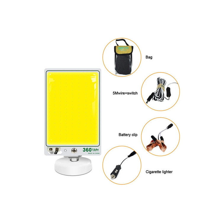 چراغ کمپینگ 360 لایت مدل TM-09 COB