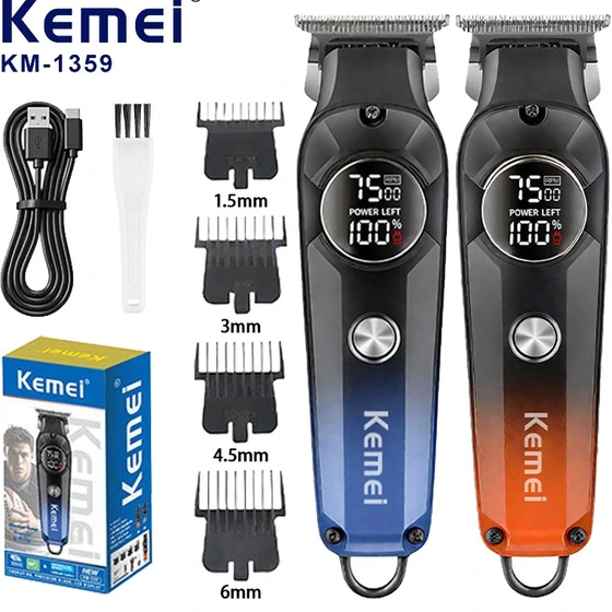 ماشین اصلاح خط زن کیمی km-1359 new (اصل) با تکنولوژی برش مستقیم