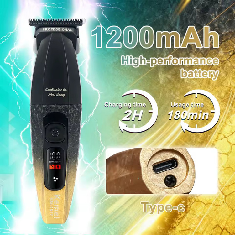 ماشین اصلاح موی سر و صورت شارژی پک کامل و اصلی کیمی مدل km-1817
